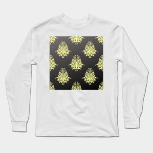 Unique Retro Pattern Long Sleeve T-Shirt